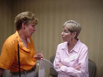 Betsy Dennis and Gayle Jacobie