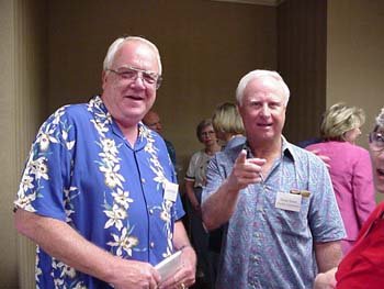 Lanny Staton on left and Doug Jones