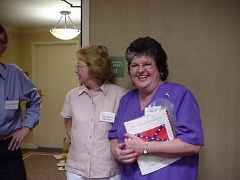 Kaye Wilcox and Gwen Childers