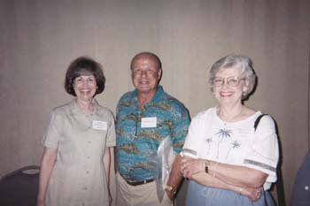 Ouida McWilliams, Sid McClain and wife Dixie Lee 