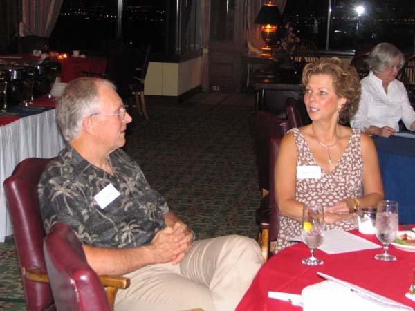 John and Patty Hill with Rowena in background